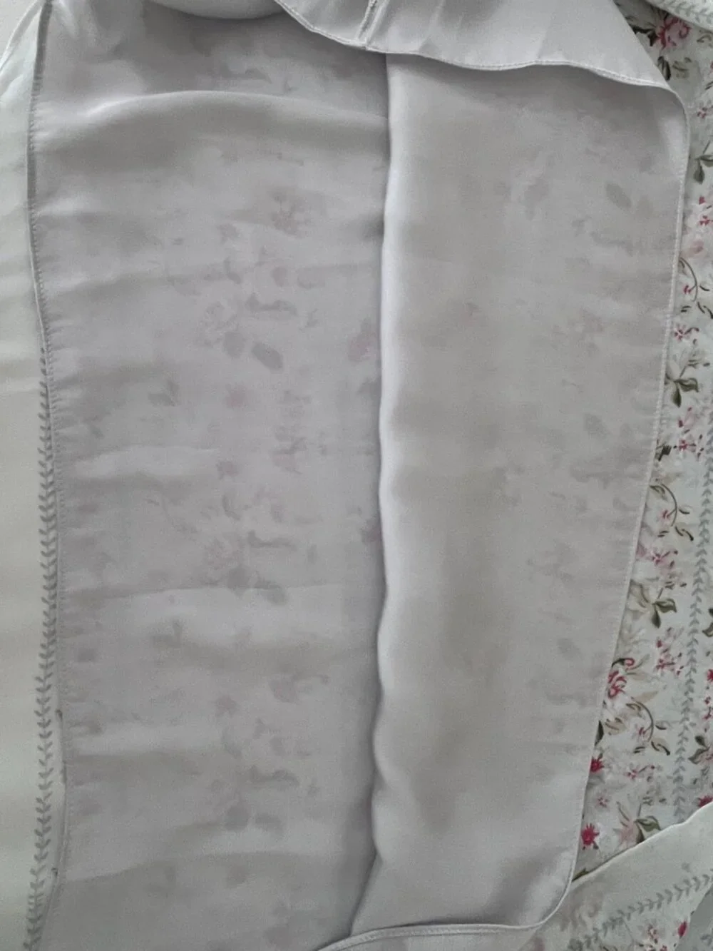 Max Edition Size S Sleeveless Light Blue with Flowers Summer Dress - Picture 8 of 9